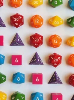 Everything Dice Rainbow Classic Dice Set 9 Everything Dice Rainbow Classic Dice Set -Funko Toys Shop 35145144 av1 1