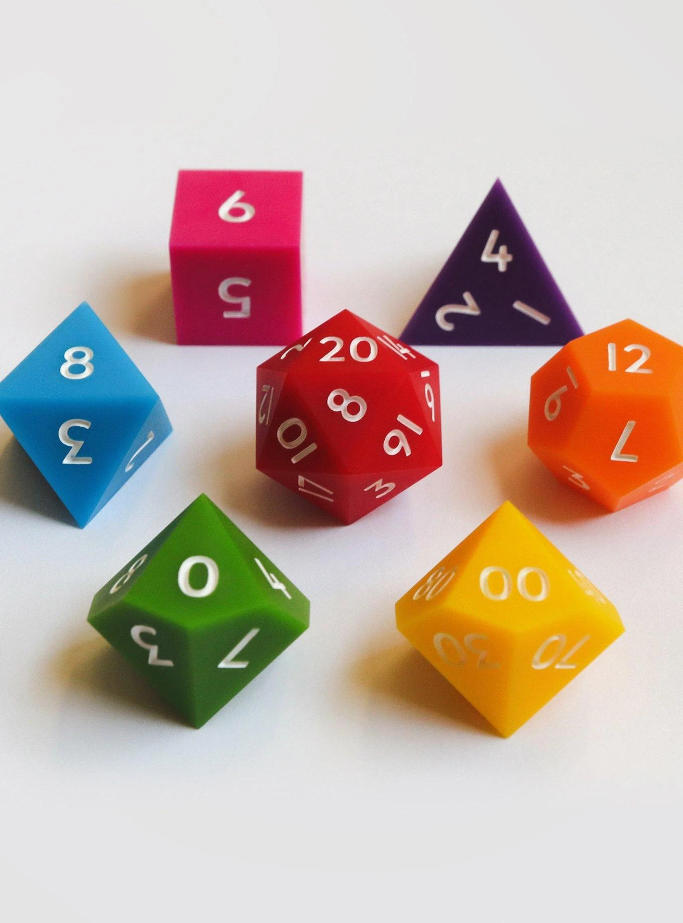 Everything Dice Rainbow Classic Dice Set 6 Everything Dice Rainbow Classic Dice Set - Image 6