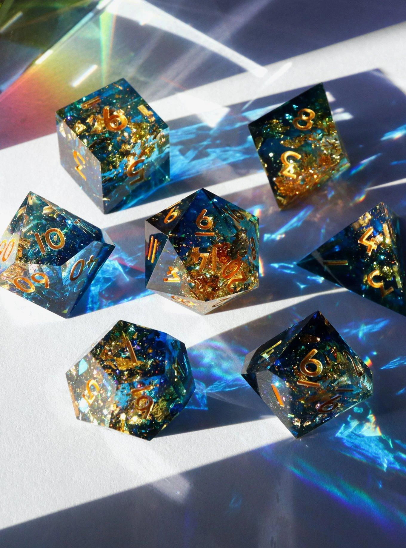 Everything Dice Sacred Flame Dice Set 1 Everything Dice Sacred Flame Dice Set