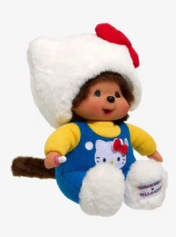 Monchhichi X Sanrio Hello Kitty Overalls 7 Inch Plush -Funko Toys Shop 35280984 av1 1