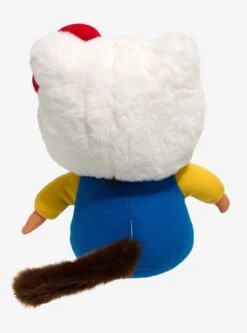 Monchhichi X Sanrio Hello Kitty Overalls 7 Inch Plush -Funko Toys Shop 35280984 av2