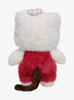 Monchhichi X Sanrio Hello Kitty Gingham Bib 7 Inch Plush -Funko Toys Shop 35280985 av2