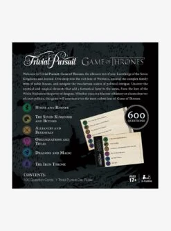 Game Of Thrones Trivial Pursuit -Funko Toys Shop 35322069 av3