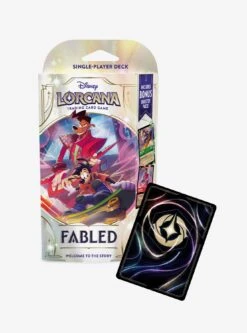 Disney Lorcana Trading Card Game Fabled Single-Player Deck