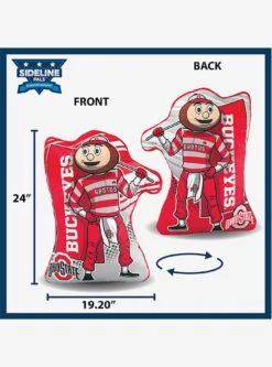 Ohio State Buckeys Brutus 24" Poster Plush Bleacher Creatures -Funko Toys Shop 35430731 av5 1
