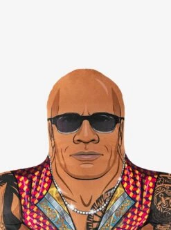 WWE The Rock Final Boss 24" Bleacher Buddy Bleacher Creatures