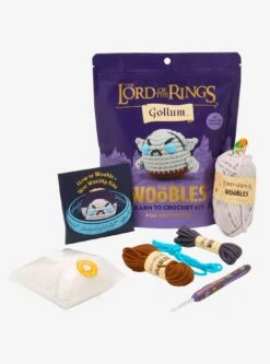The Woobles The Lord Of The Rings Gollum Beginner Crochet Kit