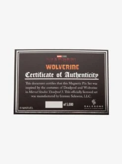 Marvel Deadpool And Wolverine Belt Icon Oversized Pin Set -Funko Toys Shop 35547811 av4 1