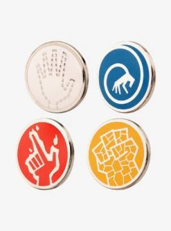 Marvel The Fantastic Four: First Steps Movie Symbols Enamel Pin Set -Funko Toys Shop 35547831 av1 1