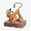Disney Pluto Christmas Bell Figure